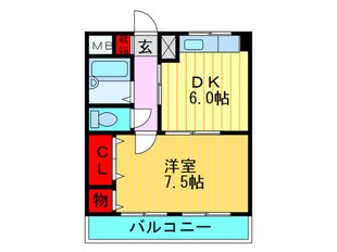 レオハイム田口の物件間取画像